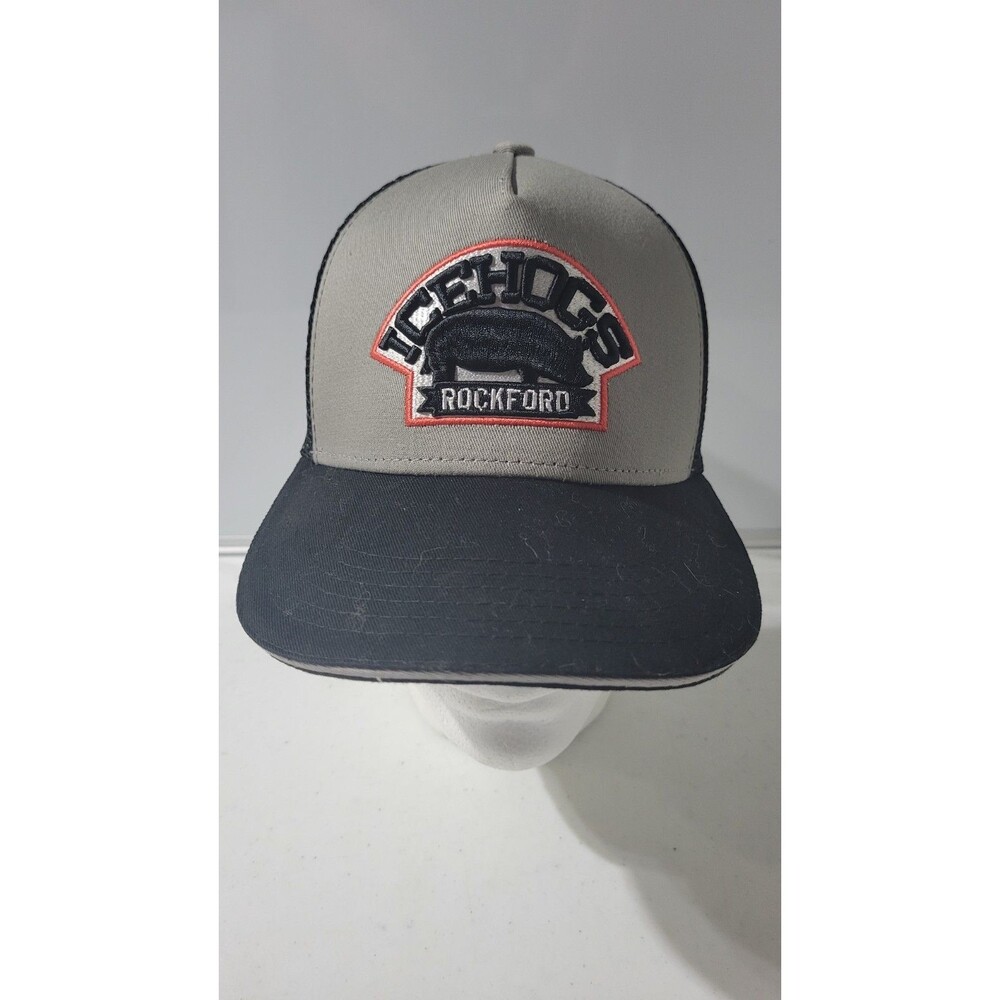 Rockford Ice Hogs Melon Works Snapback Hat